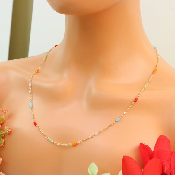 "New Beautiful Design Necklace Chain for Women/Girls, Gift, N599 - Picture 10 of 10